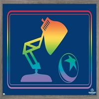 Disney Pixar - Lamp Pride Wall Poster, 14.725 22.375 рамка