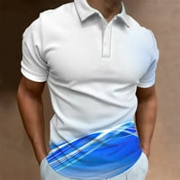 Мъжки ризи Мъжки моден цвят на ревера блокиране