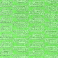Ahgly Company Indoor Rectangle Solid Green Modern Area Rugs, 5 '8'