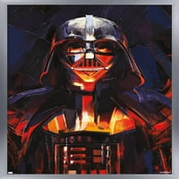 Междузвездни войни: Оби -Уан Кеноби - Плакат за стена на Дарт Вейдър, 14.725 22.375 рамки