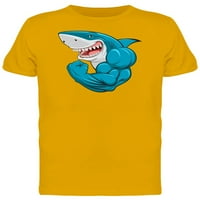 Синя акула за огъване на ръката за мъже -изображение от Shutterstock