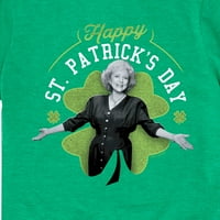 Златни момичета - Happy St Patricks - Графична тениска за малко дете и младежки