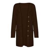 LiSeTool Winter Coats for Women Women's Hold Color Long Loose Cardigan Fashion Temperament Loose Comment Cardigan Trenphats Coats