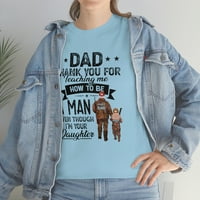 FamilyLoveshop LLC татко благодаря, че ме научи как да бъда риза за мъже, риза за лов, забавна риза за мъже, забавен сезон на лов на елени, риза за деня на бащата