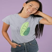 Линия рисуване на тениска с палмово дърво-изображения от Shutterstock, женски 3x-голям
