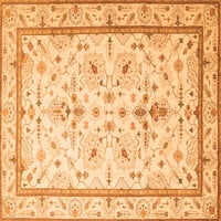 Ahgly Company Indoor Rectangle Persian Orange Traditional Area Rugs, 2 '3'