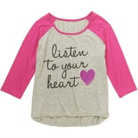 Момичета Слушайте Сърцето Си Тениска Джърси