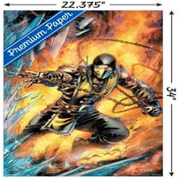 Mortal Kombat - Плакат за комична стена Scorpion, 22.375 34