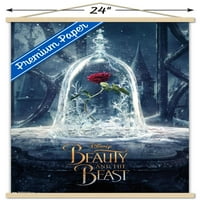 Disney Beauty and the Beast - Teaser стенен плакат с дървена магнитна рамка, 22.375 34
