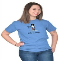Saggy Boobs Забавна мама хумор Морски ден дамски графична тениска тийнейджъри бризови марки