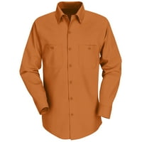 Red Kap® за индустриална работна риза с дълъг ръкав