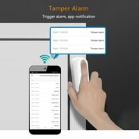 WiFi сензори на вратата Аларми безжична врата на прозореца Магнит Магнит за приложение за дома