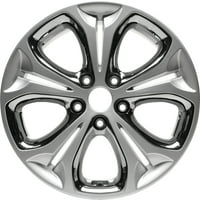 Kai New Aluminium Alloy Keplica, всички боядисани ярко сребро металик, приляга - Hyundai Elantra Coupe