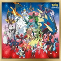 Pokémon - Mega Evolutions Wall Poster, 22.375 34
