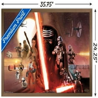 Междузвездни войни: The Force Awakens - Групов плакат за стена, 22.375 34