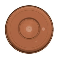 Блум 8 - в тава за чинии от теракота - цвят от теракота