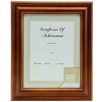 8-половин сертификационна рамка от Галерия Солюшънс-8. 5х11
