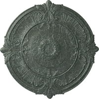 1 2 од 1 2таванен Медальон на ПТ Атика, ръчно рисуван облачен взрив