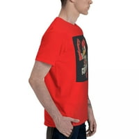 Мъжки бокс с къс ръкав стандартна тениска 150g червена