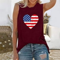 Dabuliu 4 юли тениска жените американски флаг ризи звезди ивици reglan с къс ръкав САЩ 4 юли риза за рожден ден