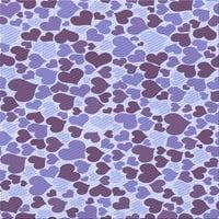 Ahgly Company вътрешен правоъгълник с шарени лилави виолетови лилави килими, 5 '8'