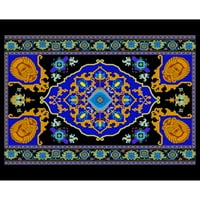 Момче Aladdin Magic Carpet View Graphic Tee Black Small