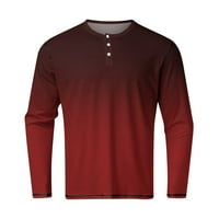 Ризи за педари за мъже, облечени ежедневни мъжки t Shirtheavyweight памучен памучен тениска с дълъг ръкав голям и висок размер,