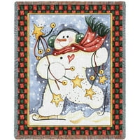 Танцуващ Снежен Човек Одеяло