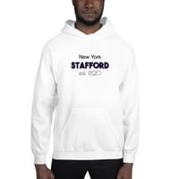 2XL TRI Color Stafford New York Hoodie Pullover Sweatshirt от неопределени подаръци