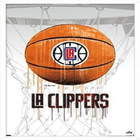 Лос Анджелис Клипърс-Дрип Баскетбол Стена Плакат, 14.725 22.375