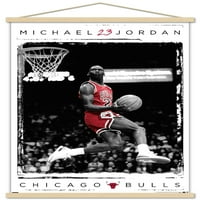 Майкъл Джордан - Плакат за потапяне на Дънк, 14.725 22.375